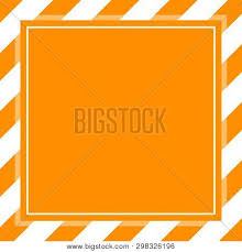 Warning Sign Orange Vector Photo Free Trial Bigstock