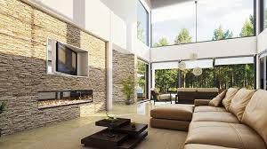 Home Character With A Modern Gas Fire