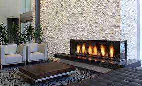 Matrix Hotel White Stone Fireplace Profile