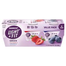 greek fat free yogurt pack