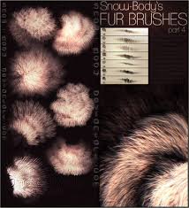 fur brushes photo cs3 by