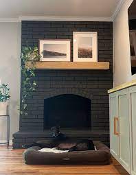 Fireplace Mantle Wood Beam Mantel