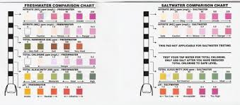 95 Test Kit Color Chart