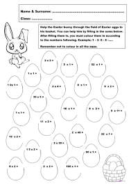 Mixed mental maths early morning work activity. Maths For Easter Teaching Resources