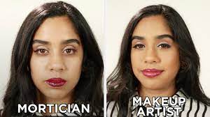 mortician vs makeup artist
