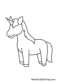 In the first step draw a circle for the face. Unicorn Drawing How To Draw A Unicorn Step By Step