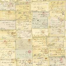 Love Letter Parchment Wallpaper By