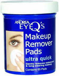 andrea eye q s eye make up remover pads