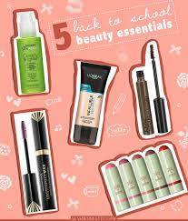 5 back to beauty essentials