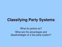 ppt parties and party systems