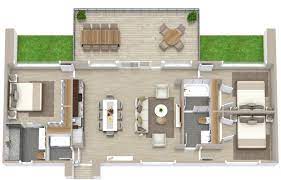 3 Bedroom Apartment Plan Examples