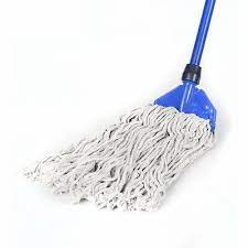 cotton hospital floor cleaning mop at