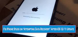 Réparer iPhone bloqué sur tentative de récupération des donnée après MAJ iOS  12- EaseUS