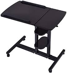 User rating, 4.6 out of 5 stars with 53 reviews. Amazon Com Clearance Sale Folding Computer Desk 2 Tier Mobile Standing Desk Stand Up Desk Height Adjustable Laptop Desk Mobile Laptop Computer Desk For Home Office School Black Office Products