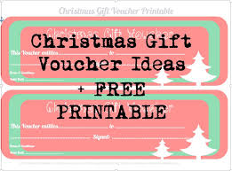 free printable christmas gift vouchers