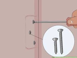 Easy Ways to Repair a Loose Wood Screw Hole for a Hinge - wikiHow