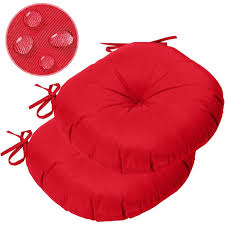 Cubilan Tufted Round Cushions 15 In