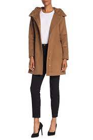 4.2 out of 5 stars 17. Cole Haan Wool Blend Zip Font Hooded Coat In Camel Modesens