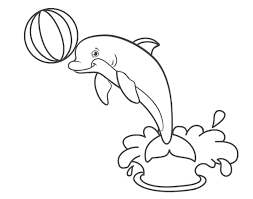 57 Tranh tô màu cá heo ideas | dolphin coloring pages, coloring pages,  coloring pages for kids