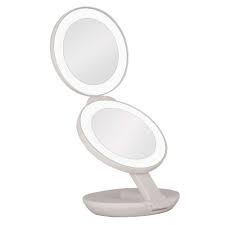 zadro next generation led lighted travel mirrors white