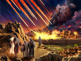 Image result for how Sodom and Gomorrah were destroyed