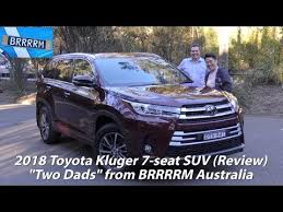 2018 toyota kluger gxl 7 seat suv two