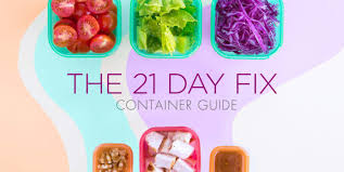21 Day Fix Container Guide The Beachbody Blog
