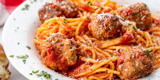 Homemade Spaghetti Sauce With Meatballs gambar png