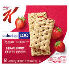 special k pastry crisps strawberry