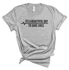 Its Beautiful Day To Save Lives T Shirt Greys Anatomy T Shirt Meredith Grey Derek Shepherd Grey Sloan Memorial Hospital