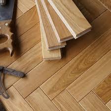 Solid Oak Clear Oiled Parquet Flooring