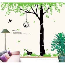 Tree And Bird S Nest Wall Art Decal