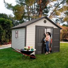 lifetime 11x13 outdoor storage shed kit