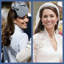 On friday 29 april 2011 at 11 o'clock hrh prince william of wales and miss catherine middleton were married in westminster abbey. Kate Middleton Wears Wedding Day Earrings To Royal Easter Service Rewears Alexander Mcqueen Coat