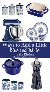 See more ideas about kitchen inspirations, blue kitchens, kitchen remodel. Adding Blue And White To Your Kitchen Decor Walking On Sunshine Blue Kitchen Decor Blue White Kitchens Blue White Decor