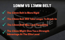 Can you deadlift with 13mm belt?