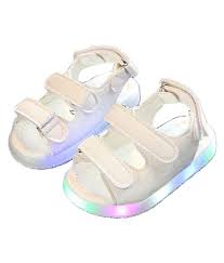 Toddler Boy Girl Led Light Magic Tape Baby Sandals Summer