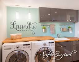 Wall Decal Quote Laundry Loads Of Fun