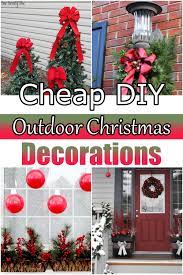 diy outdoor christmas decorations