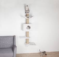 While many cat owners provided their cats with cat trees, a new trend is to install actual cat wall shelves and perches on your walls to create diy cat shelves and perches. Wall Mounted Cat Trees You Ll Love In 2021 Wayfair Ca