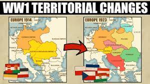 territorial changes after ww1 you