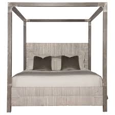 This rustic modern collection delivers a sophisticated sense of style for today's homes. Bernhardt Palma King Woven Abaca Canopy Bed Jacksonville Furniture Mart Canopy Beds