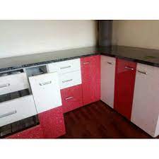 Every order over $5,000 receives $300 off. Rajdhani Steel Red White Kitchen Cabinet Rs 1200 Square Feet Rajdhani Steel Id 19406398762