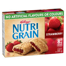 nutri grain strawberry cereal bars