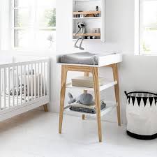baby changing table brise white