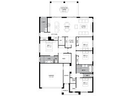 5 bedroom, 4 bath house plans. Atrium Single Storey House Design With 4 Bedrooms Mojo Homes