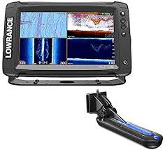 Amazon Com Lowrance Elite 9 Ti Combo With Totalscan Transom