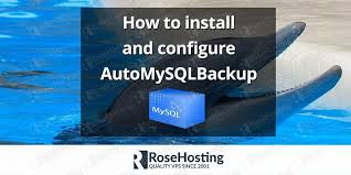 configure automysqlbackup rosehosting