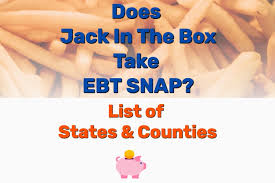 does jack in the box take ebt snap