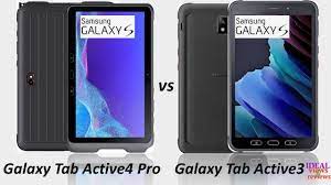 galaxy tab active 3 vs tab active4 pro